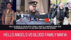 Hells Angels vs Blood Family Mafia, chronologie des événements et la SQ déploie des policiers.