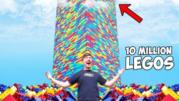 I Built The Worlds Largest Lego Tower