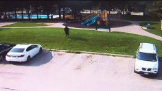 Brazen gun fight near Toronto playground caught on camera