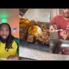 Brown sugar in oxtail recipe  #carribeanfood #reactionvideo