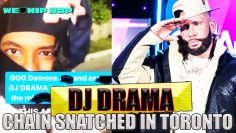 DJ DRAMA Chain Snatched By GGG Mans In Toronto