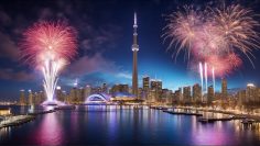 Harbourfront Toronto New Year Fireworks 2024