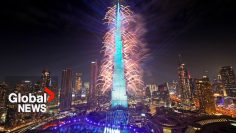 New Years 2024: Dubai puts on dazzling fireworks show from iconic Burj Khalifa