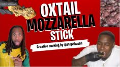 Oxtail mozzarella stick recipe! #reactionvideo