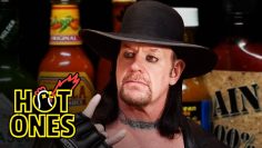 The Undertaker Takes Care of Business While Eating Spicy Wings | Hot Ones