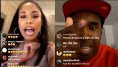 Top5 live ft Keshia Chante HEATED IG LIVE Toronto rapper & ET Canada Presenter go at it