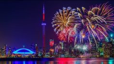 Toronto New Year’s Eve FIREWORKS Celebration January 1 2024