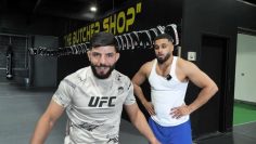 Training with UFC Fighter Amir Al Bazi