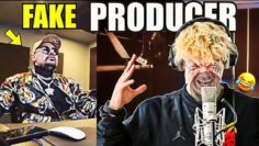 Fake STUDIO PRODUCER Prank on a SoundCloud RAPPER!! (MUST WATCH)