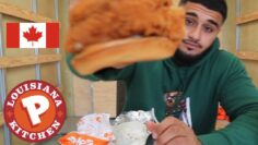 Popeyes Chicken Sandwich Review (CANADA) + Giving Away Ten Free Sandwiches To Random People!