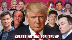 Celebrities Voting for Donald Trump ( Joe Rogan, Theo Von, Nelk, Dana White, Dr. Phil & more )