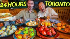 24 Hours of TORONTOS Best Food 🇨🇦 Most Diverse Food in The World ft.@InstaNoodls