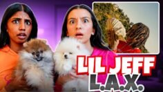 Canadian Girls React to Lil Jeff L.A.X. 🛬 He Really Said THAT!? #bloodhoundliljeff #drill #rap