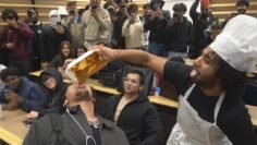 Cooking Curry During College Lecture!