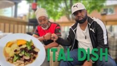 Rad Dixon Cooking a Delicious Ital Vegan Dish | Real Jamaican Food | Kelvin and Friends Cook Up