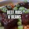 Smoked Beef Short Ribs on Pellet Smoker | Maritime Madness & Heinz Maple Beans Combo